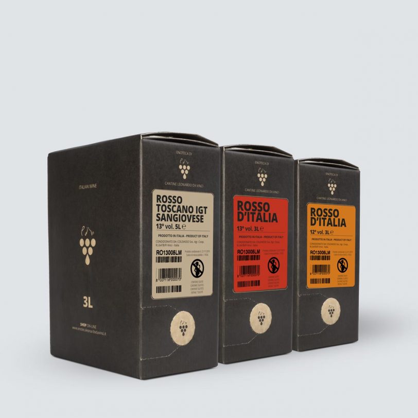 Bag in Box i nostri vini Rossi Empoli al Centro